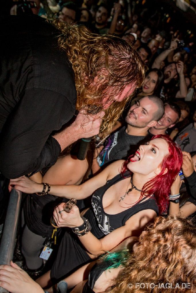 70000 Tons of Metal 2014 ::. Singing with Dark Tranquility