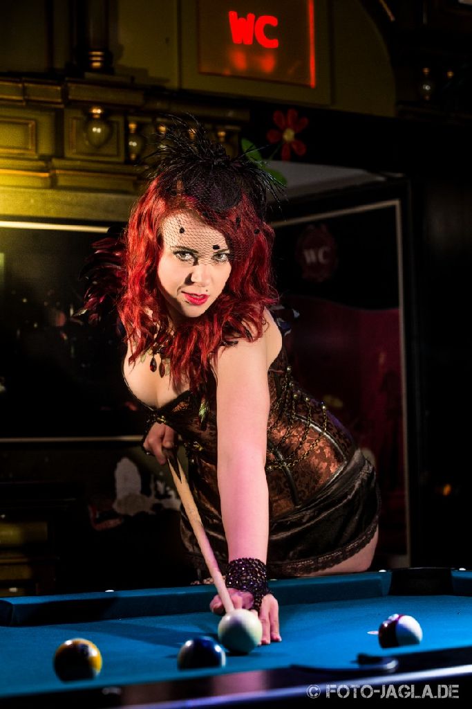 Modern Pinup Shooting mit Strange Pussycat
in der Rock-Kneipe Engel, Altstadt D�sseldorf