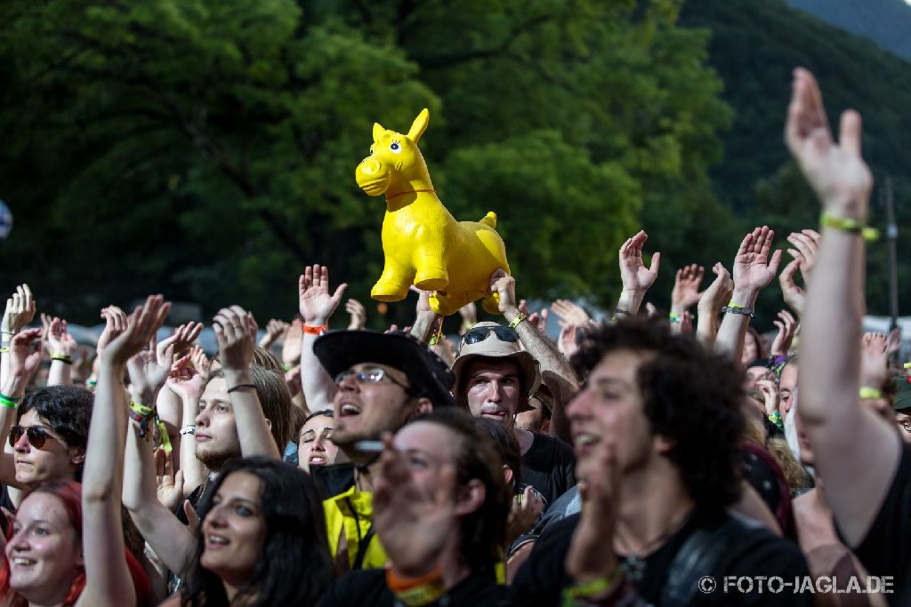 Metaldays 2014 ::. Crowd during Saltatio Mortis