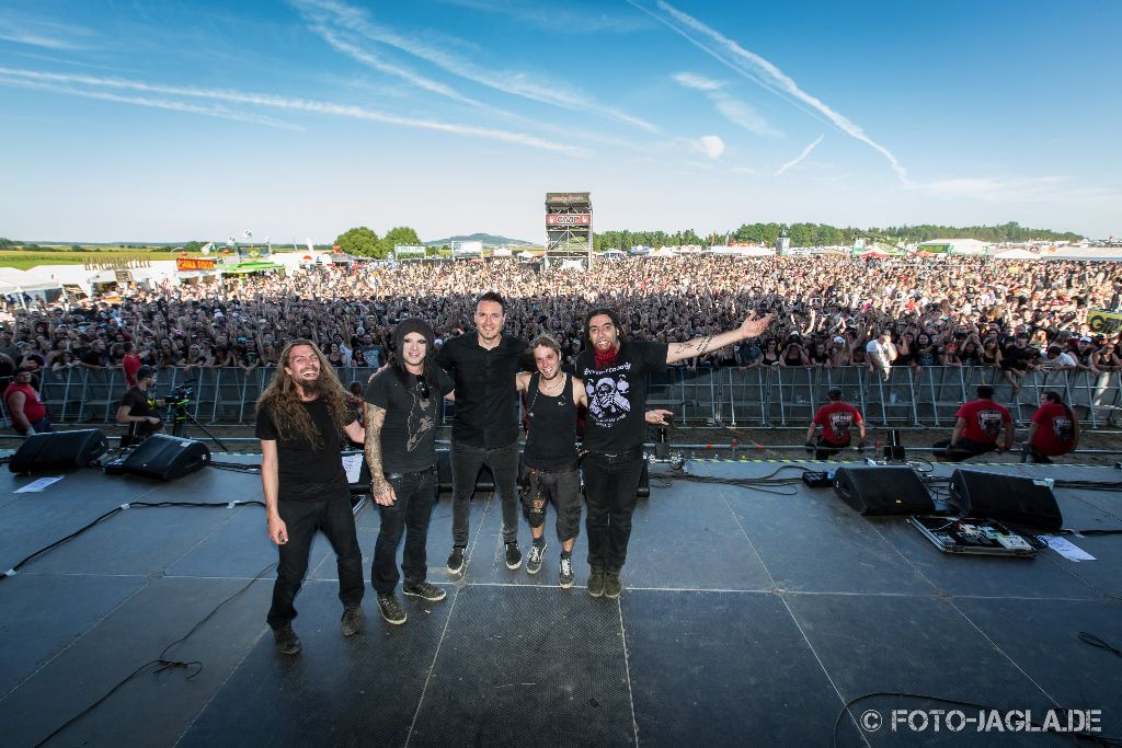 Abschlussbild von End of Green auf dem Summer Breeze 2013