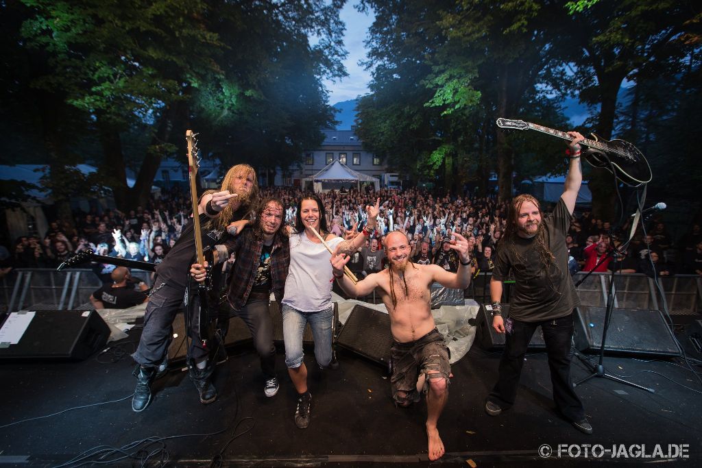 Abschlussbild von Cripper auf dem Metaldays 2013