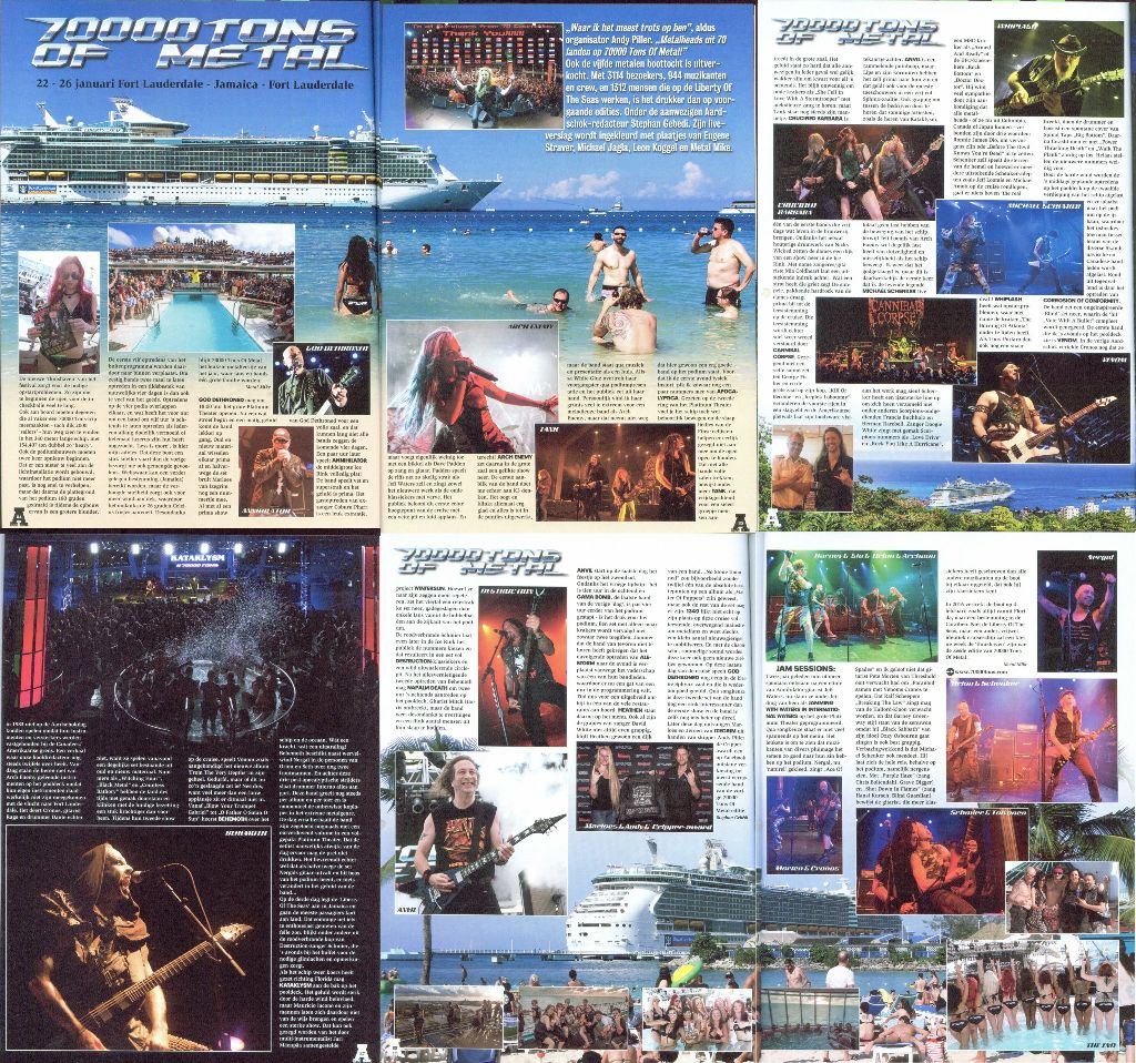 70000 Tons of Metal 2015 Fotos im Aardschok (Netherlands) - March 2015