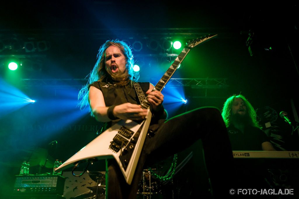Omnium Gatherum als Vorband auf dem Ensiferum Konzert am 28.03.2015 im Tivoli in Bremen