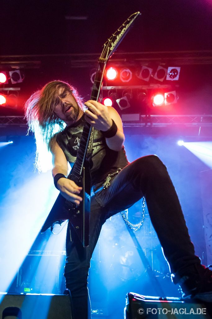 Insomnium als Vorband auf dem Ensiferum Konzert am 28.03.2015 im Tivoli in Bremen