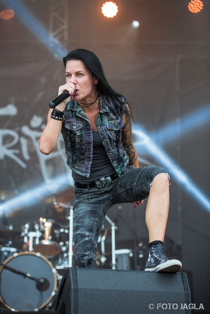 Cripper (Britta G�rtz) auf dem Rockharz 2015