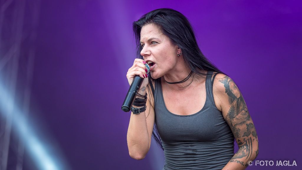 Cripper (Britta G�rtz) auf dem Rockharz 2015