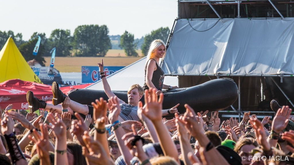 Impression auf dem Rockharz 2015