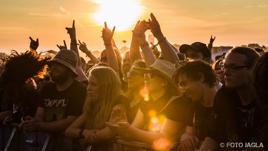 Impressionen w�hrend Soulfly auf dem Rockharz 2015