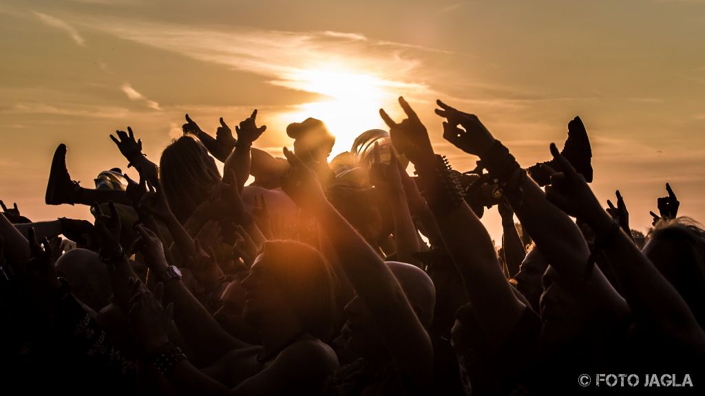 Impressionen w�hrend Soulfly auf dem Rockharz 2015