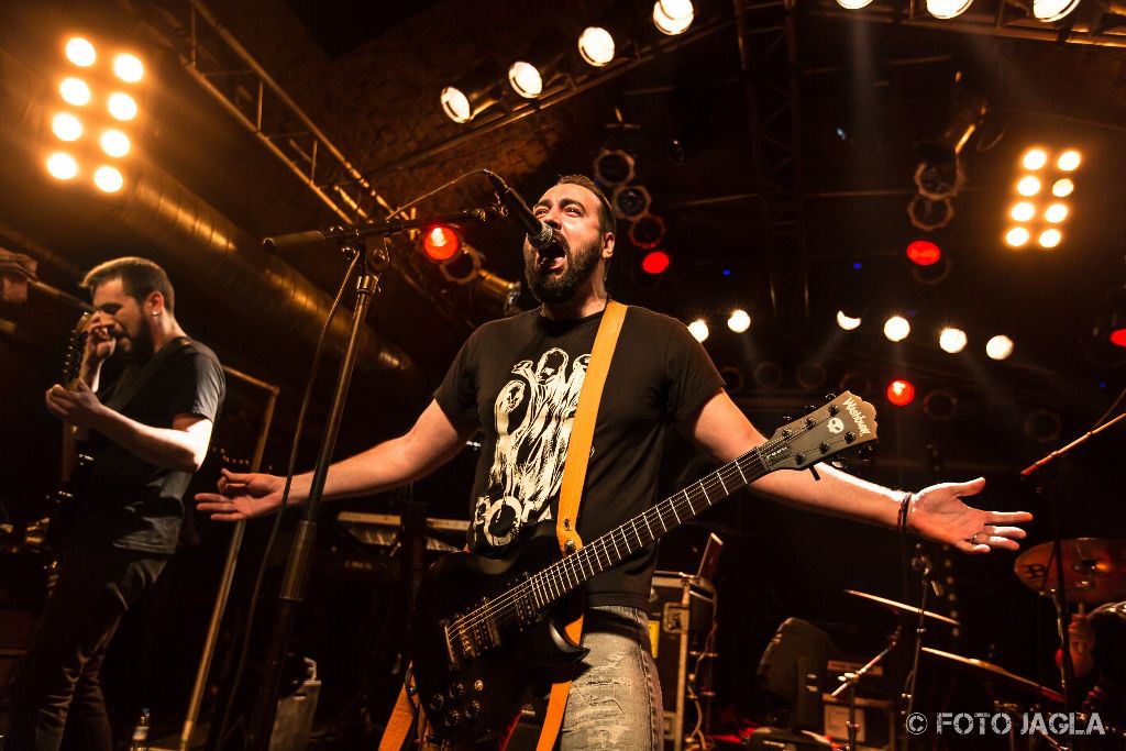 Poem als Support Act auf der Amorphis �Under The Red Cloud� Tour am 17.04.2016 in Bochum (Matrix)