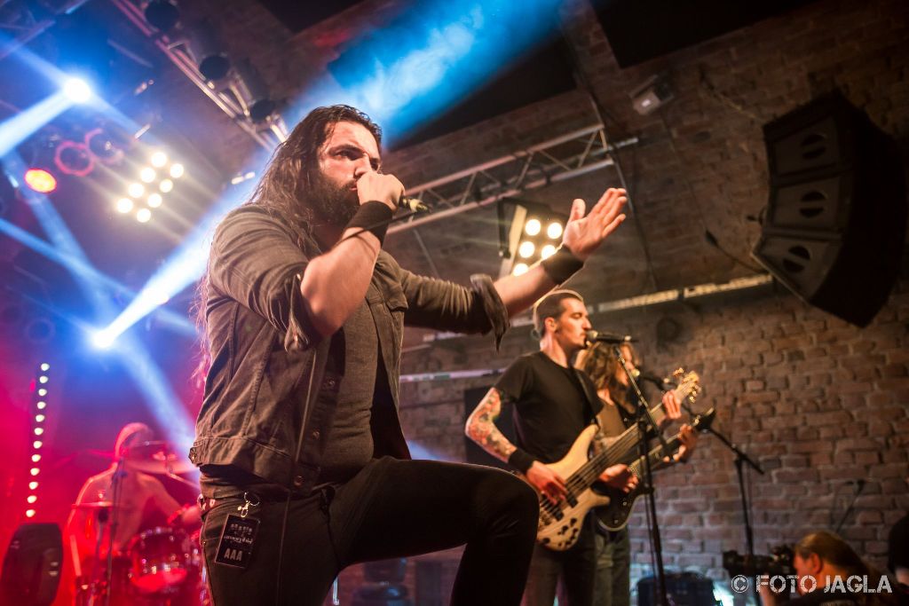 Textures als Support Act auf der Amorphis �Under The Red Cloud� Tour am 17.04.2016 in Bochum (Matrix)