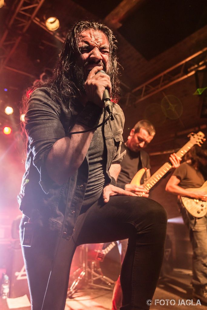 Textures als Support Act auf der Amorphis �Under The Red Cloud� Tour am 17.04.2016 in Bochum (Matrix)