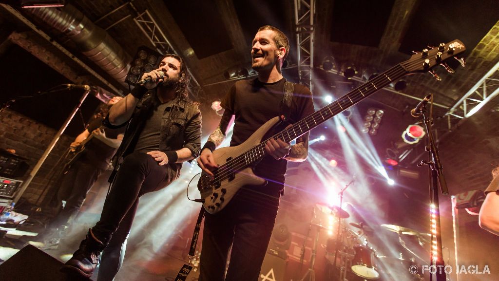 Textures als Support Act auf der Amorphis �Under The Red Cloud� Tour am 17.04.2016 in Bochum (Matrix)