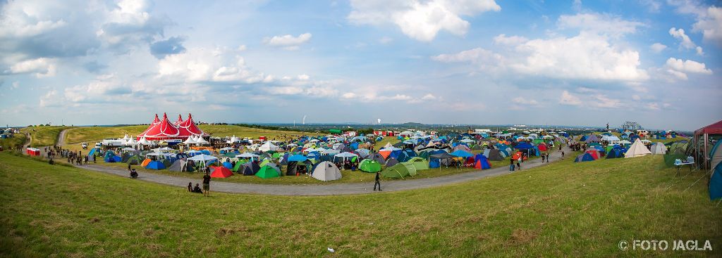 Das Festivalgel�nde des Dong Open Air 2016 in Neukirchen-Vlyn