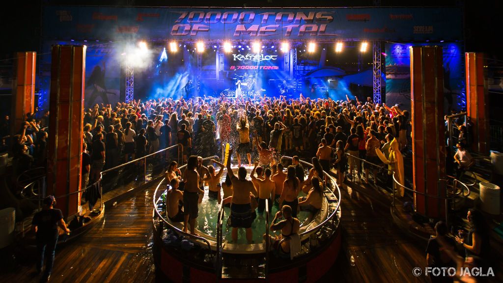 70000 Tons Of Metal 2017
Kamelot auf der Pooldeck-Stage