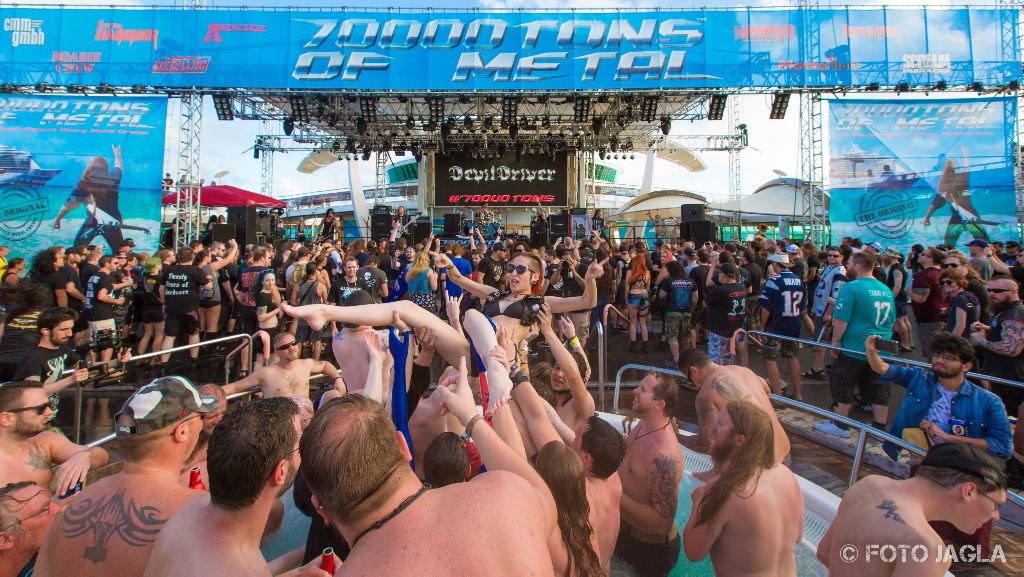 70000 Tons Of Metal 2017
Devil Driver auf der Pooldeck-Stage