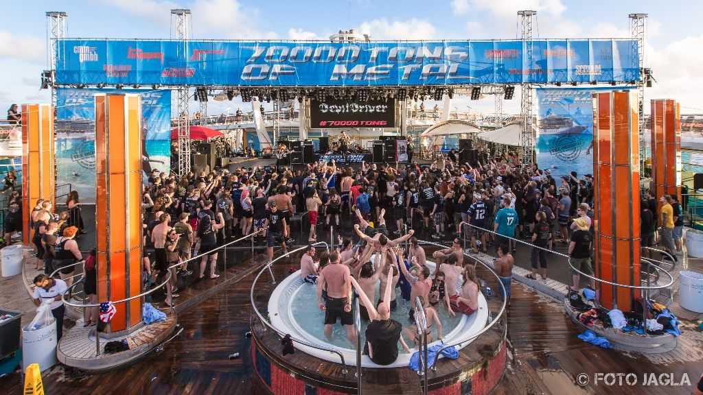 70000 Tons Of Metal 2017
Devil Driver auf der Pooldeck-Stage