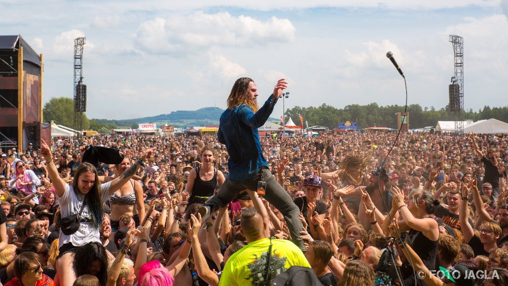 Summer Breeze Open Air 2017 in Dinkelsb�hl
Impressionen aus dem Fotograben w�hrend WHILE SHE SLEEPS