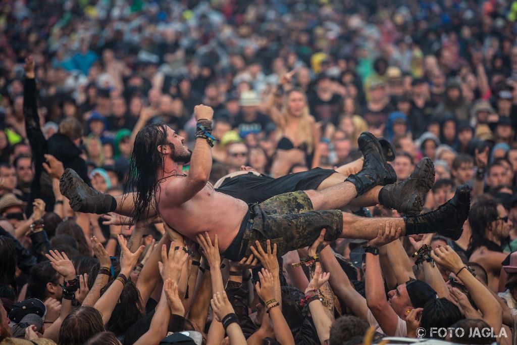 Summer Breeze Open Air 2017 in Dinkelsb�hl
Impression bei ELUVEITIE vor der Summer Stage