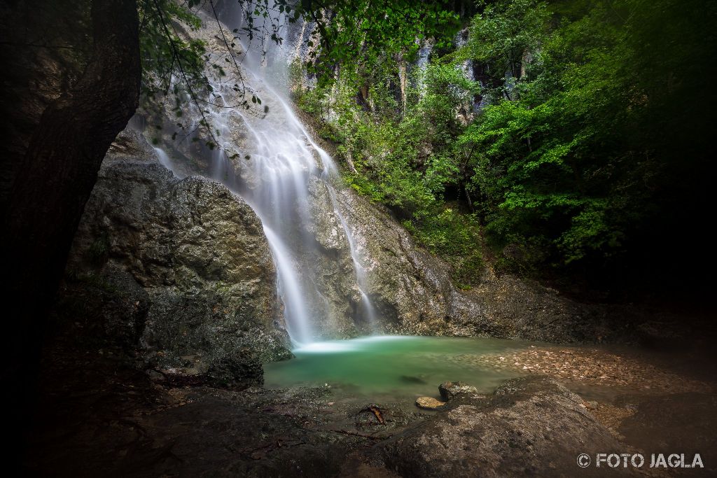 Kroatien 2017 - Park Prirode Ucka
Dra?ki Waterfall at slap nature trail near Lovranska Draga in Istria, Croatia