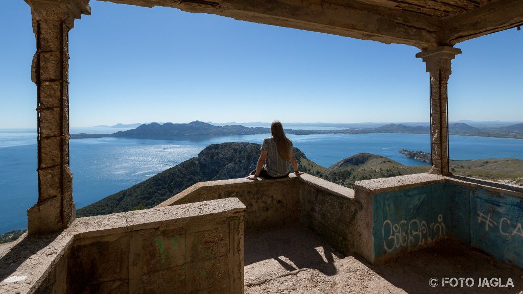 Mallorca
Talaia d'Albercutx
Verlassene Geb�ude-Ruine am Cap de Formentor