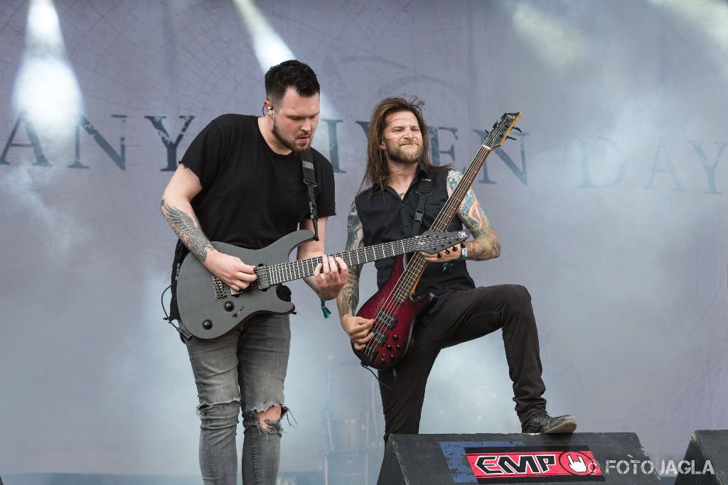 Summer Breeze Open Air 2018 in Dinkelsb�hl (SBOA)
Any Given Day er�ffnen die T-Stage