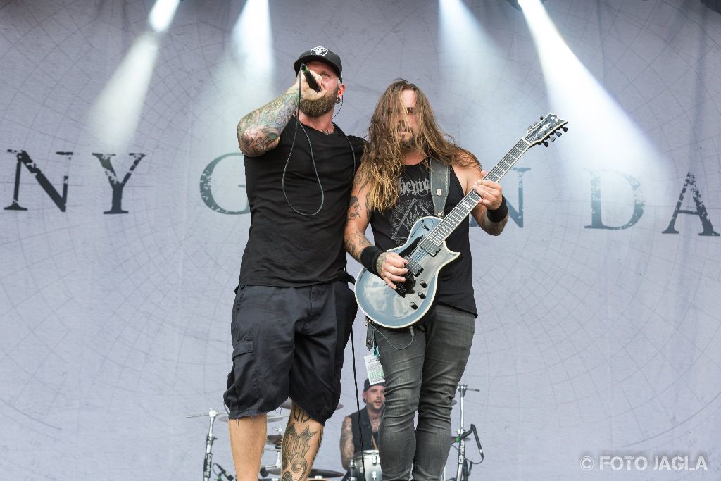 Summer Breeze Open Air 2018 in Dinkelsb�hl (SBOA)
Any Given Day er�ffnen die T-Stage