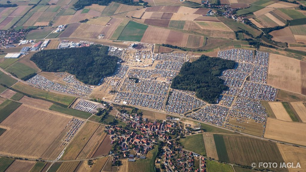 Summer Breeze Open Air 2018 in Dinkelsb�hl (SBOA)
Luftaufnahme vom Festivalgel�nde