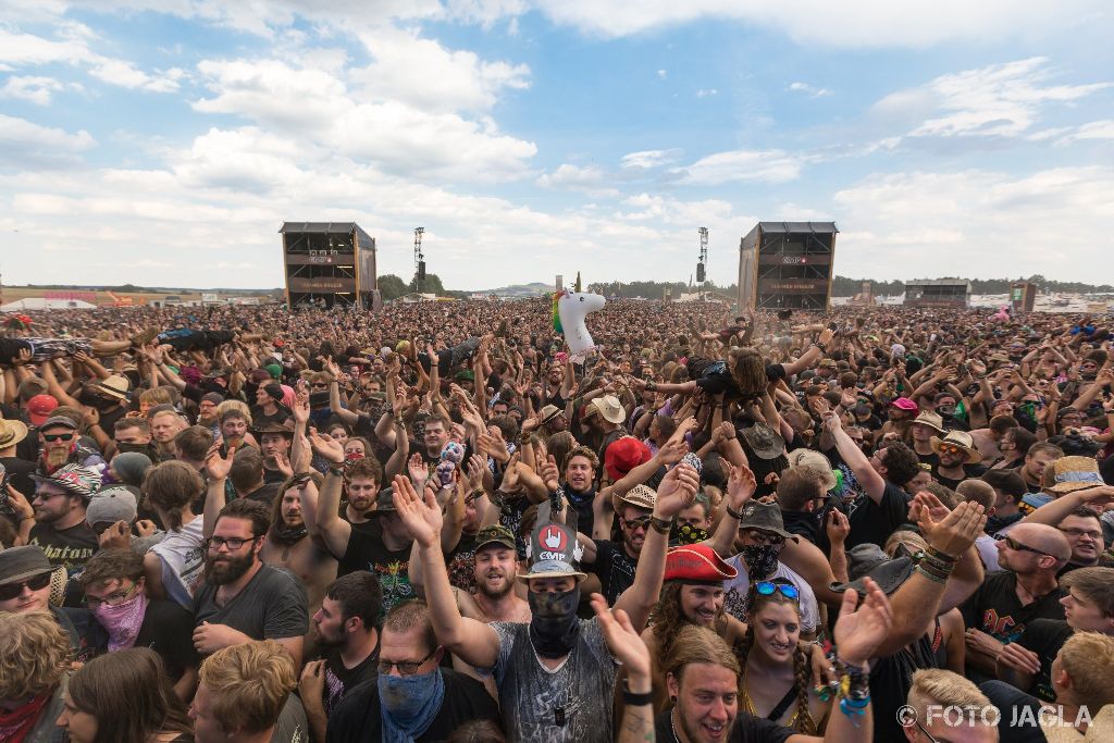 Summer Breeze Open Air 2018 in Dinkelsb�hl (SBOA)
Impressionen bei J.B.O., Main Stage