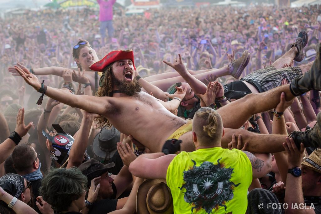 Summer Breeze Open Air 2018 in Dinkelsb�hl (SBOA)
Impressionen bei J.B.O. vor der Main Stage