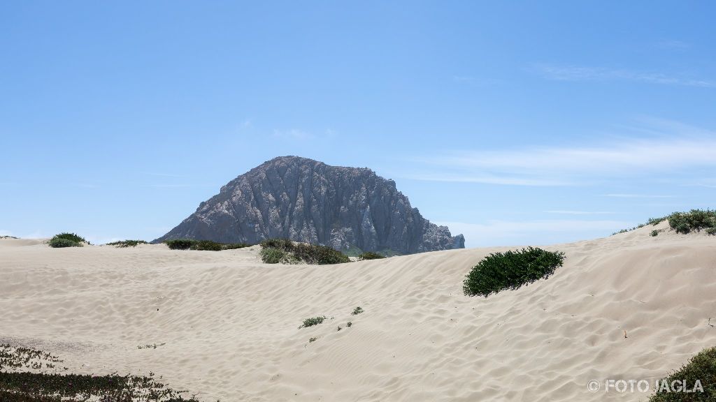 Kalifornien - September 2018
Der Morro Rock hinter den D�nen
Highway 1 - Morro Bay