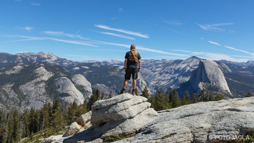 Kalifornien - September 2018
Ausblick vom Sentinel Dome
Yosemite National Park - Yosemite Valley, Mariposa Country
