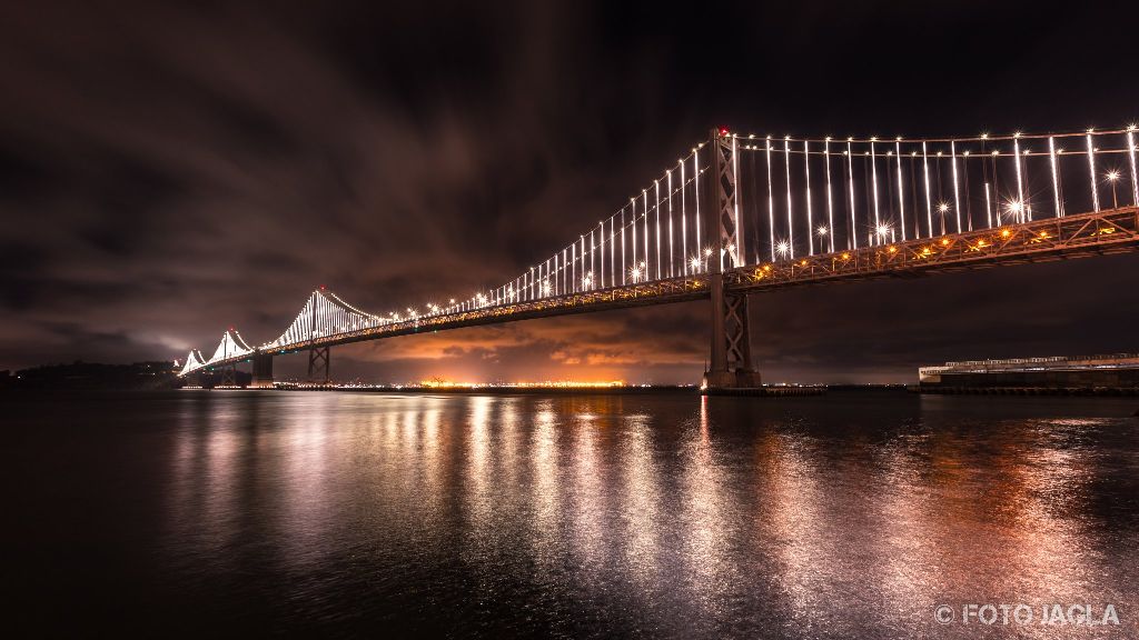 Kalifornien - September 2018
Oakland Bay Bridge bei Nacht
San Francisco - Rincon Park