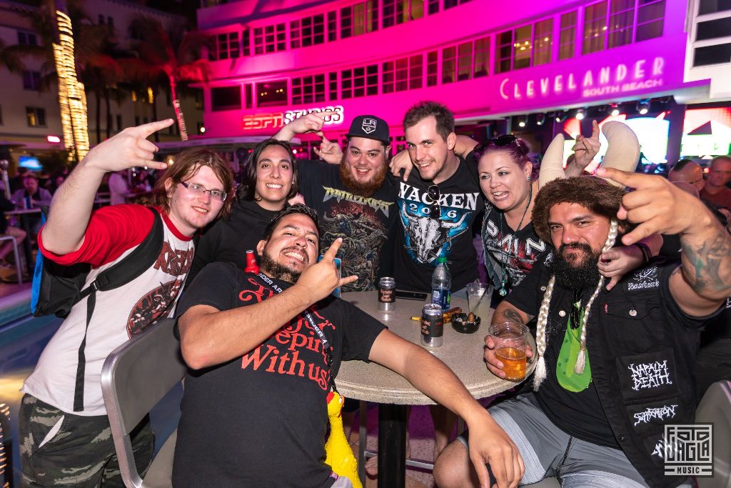 70000 Tons Of Metal 2019
Pre-Party at Clevelander Hotel, Miami (Florida)
