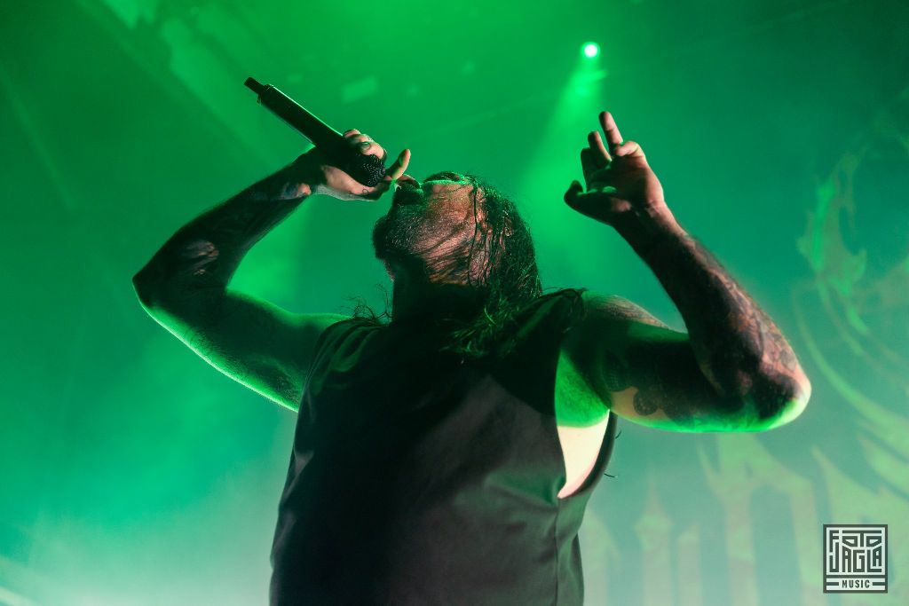 Thy Art Is Murder als Support-Act auf der Parkway Drive Reverence Tour 2019 in K�ln (Palladium)