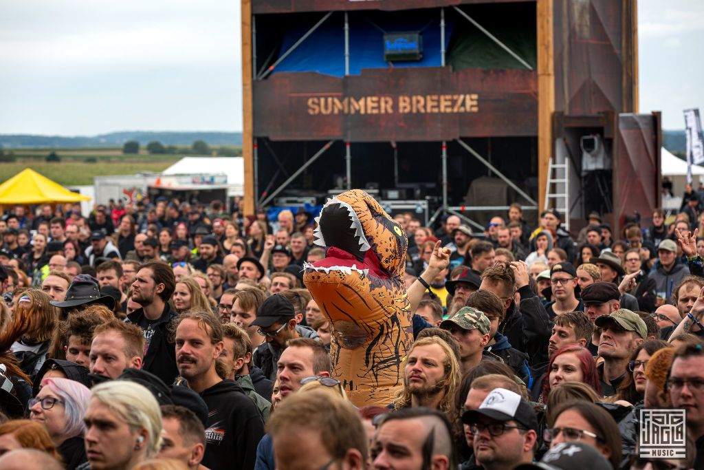 Summer Breeze Open Air 2019 in Dinkelsb�hl (SBOA)
Crowd bei Lord of the Lost vor der Main Stage