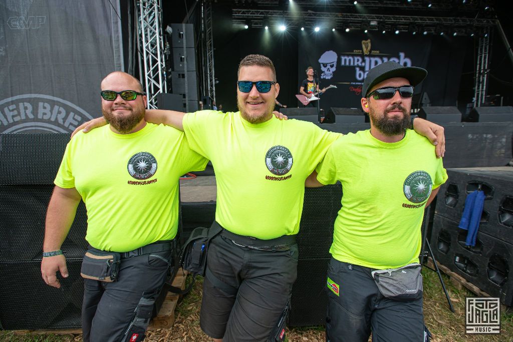 Summer Breeze Open Air 2019 in Dinkelsb�hl (SBOA)
Impressionen bei Mr. Irish Bastard vor der T-Stage