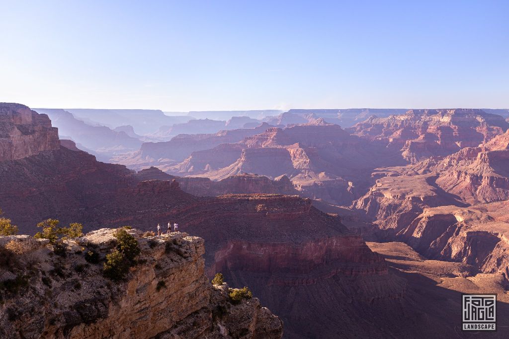 Rim Trail at the Yavapai Point in Grand Canyon Village
Arizona, USA 2019