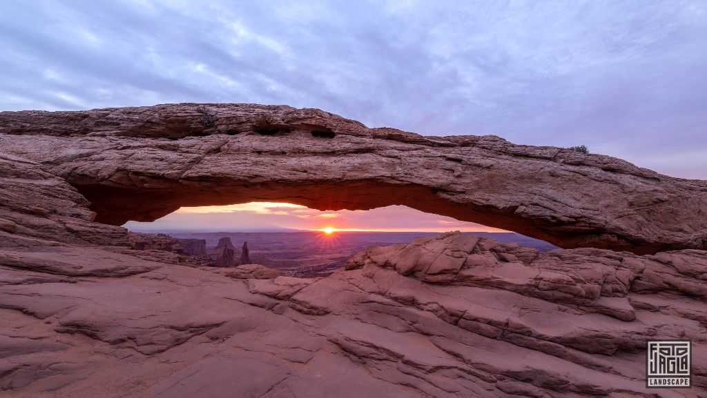 Mesa Arch in Canyonlands National Park at sunrise
Utah 2019