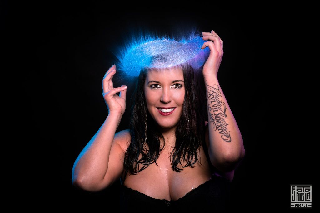Wasserper�cken - Water Wigs Shooting
Portrait Shooting mit Wasser
Model: Nikolina