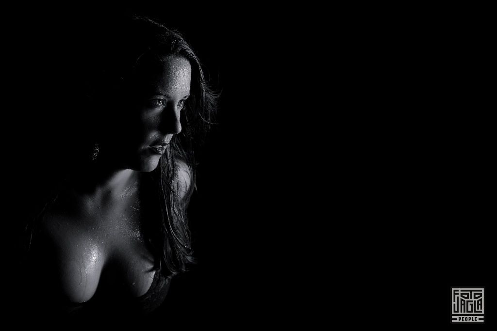 Erotisches Low-Key Shooting mit Model Nikolina
Portraitaufnahme im Fotostudio