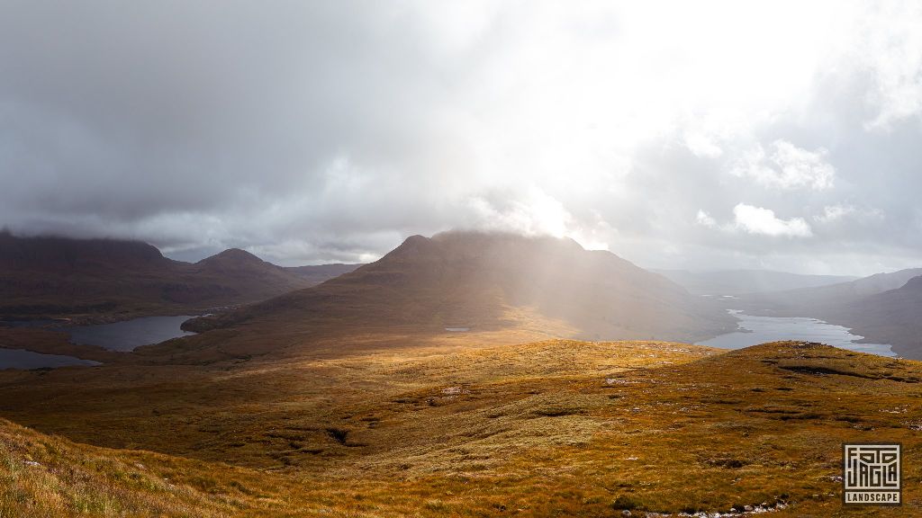Ausblick vom Stac Pollaidh in den Highlands
Schottland - September 2020