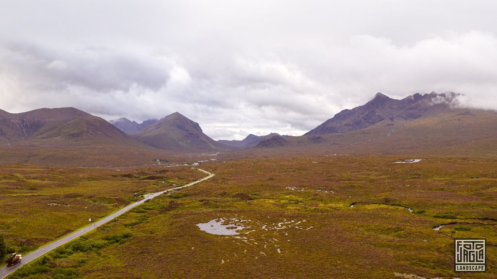 Allt Dubh View Point - Drohnenaufnahme
Isle of Skye
Schottland - September 2020
