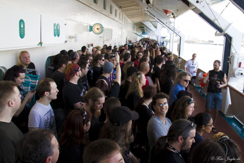 70000 Tons of Metal 2012 ::. Miami, Florida ::. Sicherheitsunterweisung auf der Majesty of the Seas