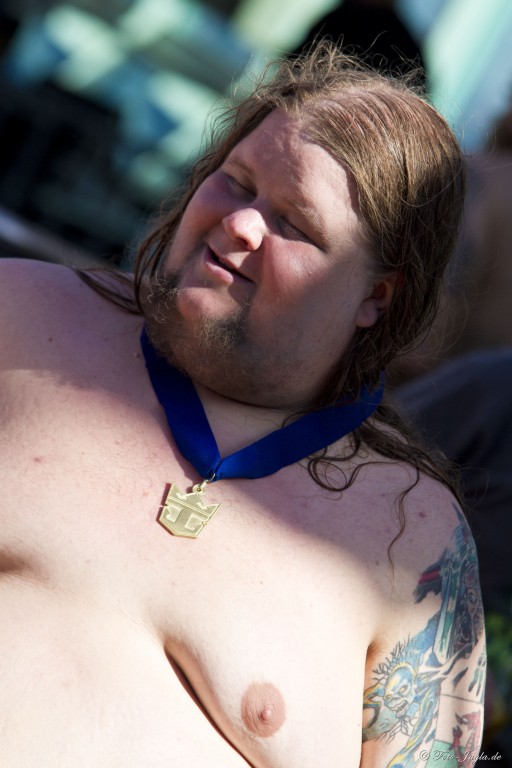 70000 Tons of Metal 2012 ::. Miami, Florida ::. Winner of belly flow contest