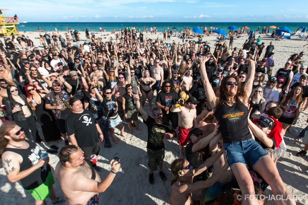 70000 Tons of Metal 2014 ::. Beachparty @ South Beach, Miami