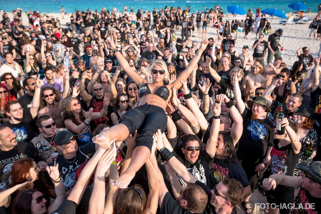 70000 Tons of Metal 2014 ::. Beachparty @ South Beach, Miami